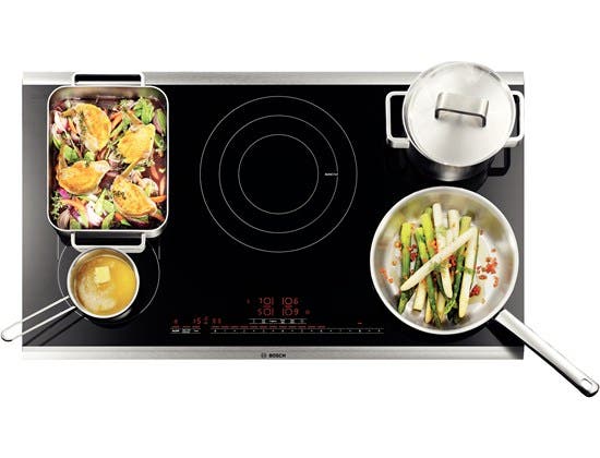 Bosch NETP666SUC Black With Stainless Steel Frame