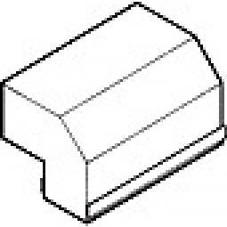 Broan 428 3 1/4" x 10" Vertical Elbow