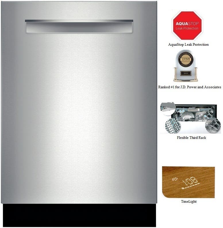 Bosch SHP7PT55UC Stainless Steel