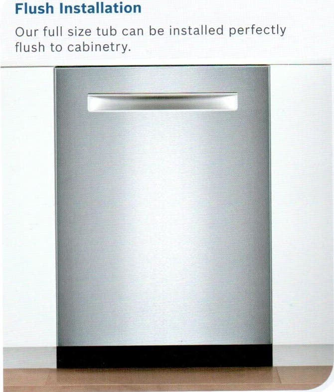 Bosch SHV68TL3UC Panel Ready