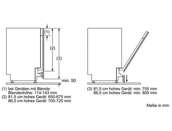 Bosch SMZ5003 Hinge for 4 Inch Toekick Height Installation