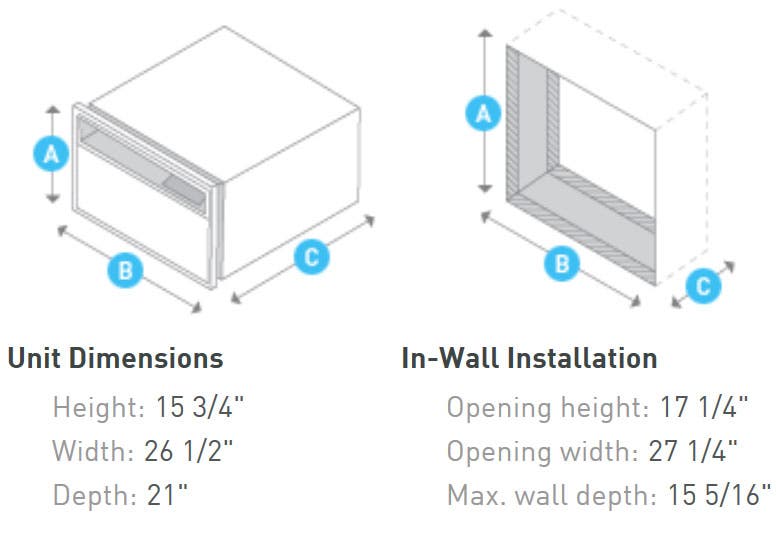 Friedrich WY09C33D 9,300 BTU Thru-the-Wall Air Conditioner