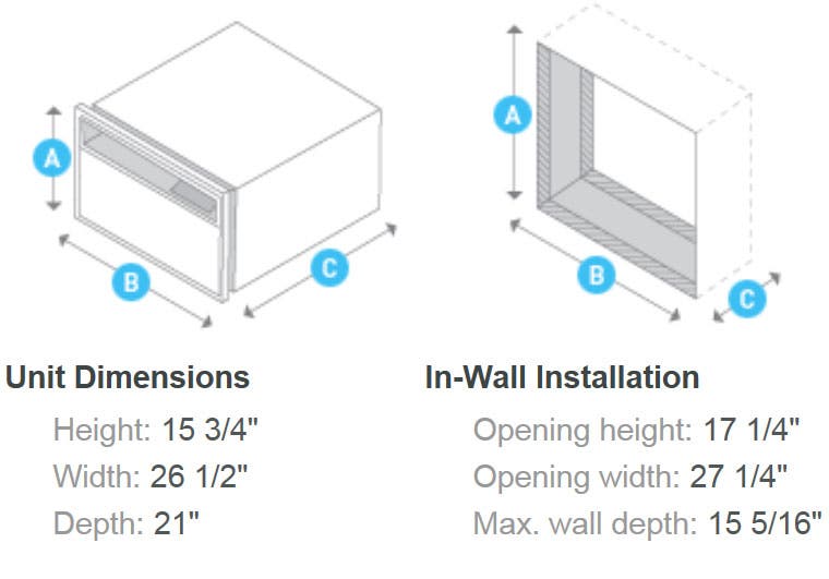 Friedrich WS10C30D 10,000 BTU Thru-the-Wall Air Conditioner