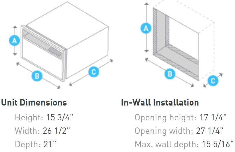 Friedrich WS08C10D 8,000 BTU Thru-the-Wall Air Conditioner