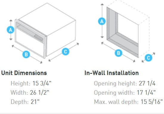 Friedrich WS12C30D 11,500 BTU Thru-the-Wall Air Conditioner