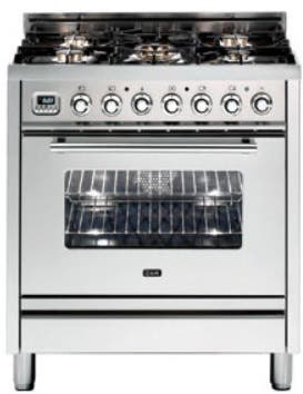 Ilve UMT76DMPI Stainless Steel