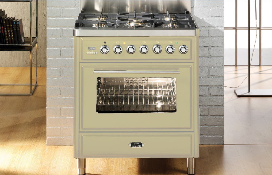 Ilve UMT76DVGGA Antique White