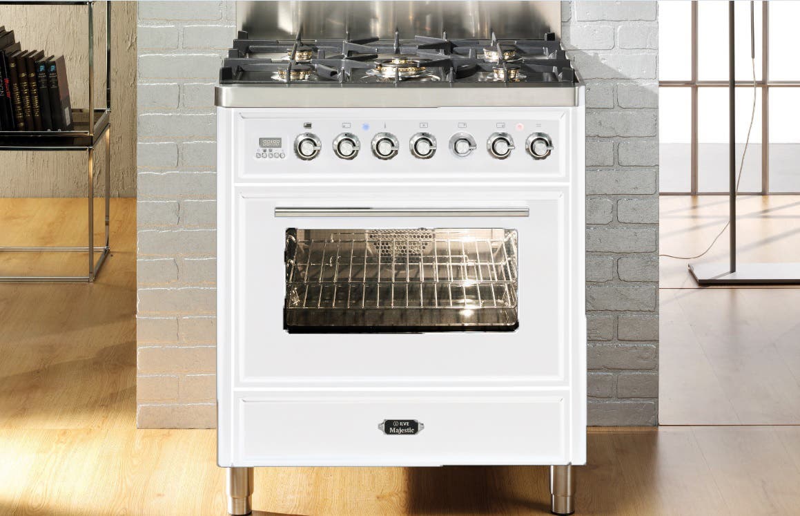 Ilve UMT76DVGGB True White