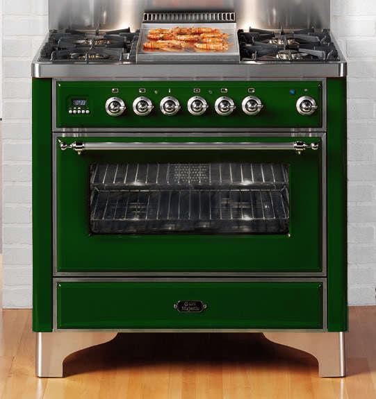 Ilve UM90FMPVSX Emerald Green