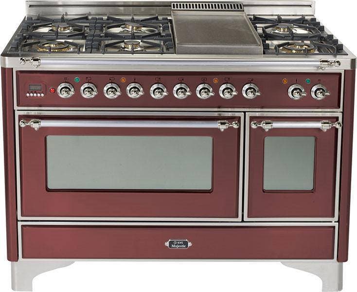 Ilve UM120S5MPRBX Burgundy Red