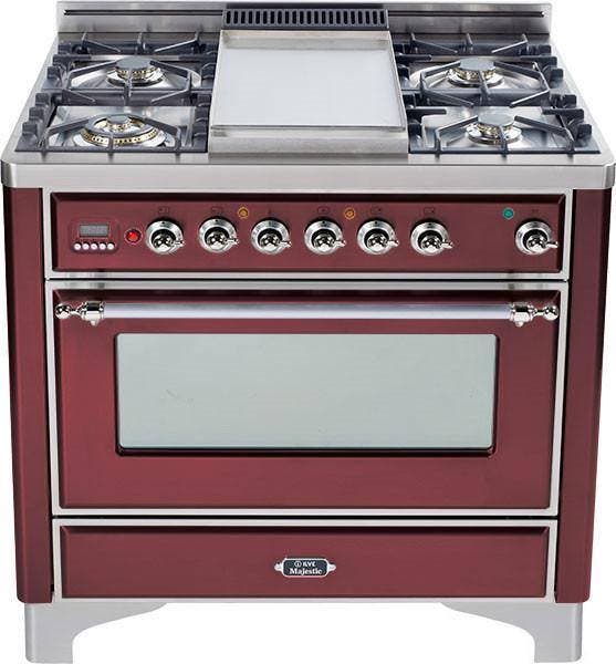 Ilve UM906VGGRBX Burgundy Red