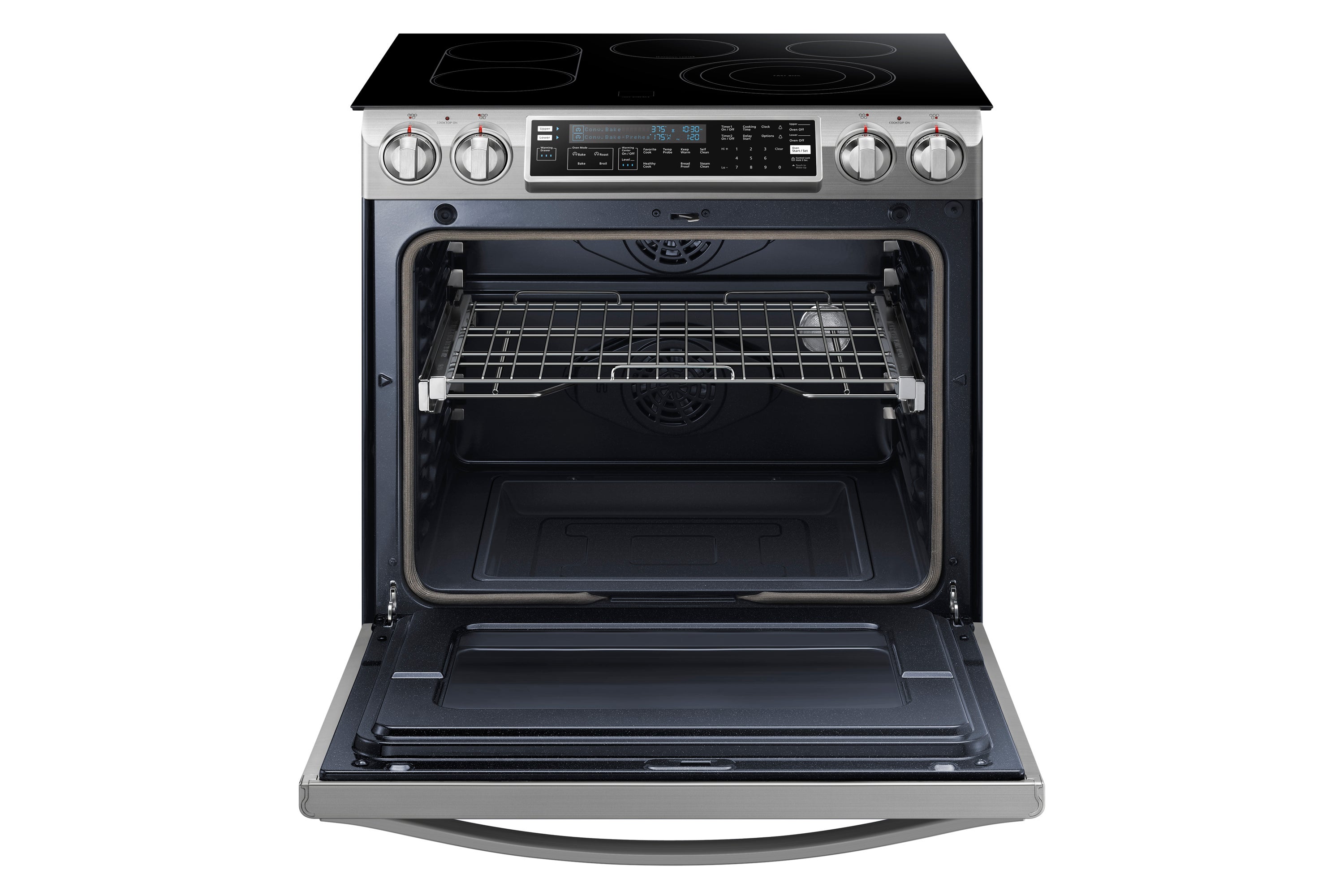 Samsung NE58H9950WS 30 Inch Slide-In Electric Range | Plesser's