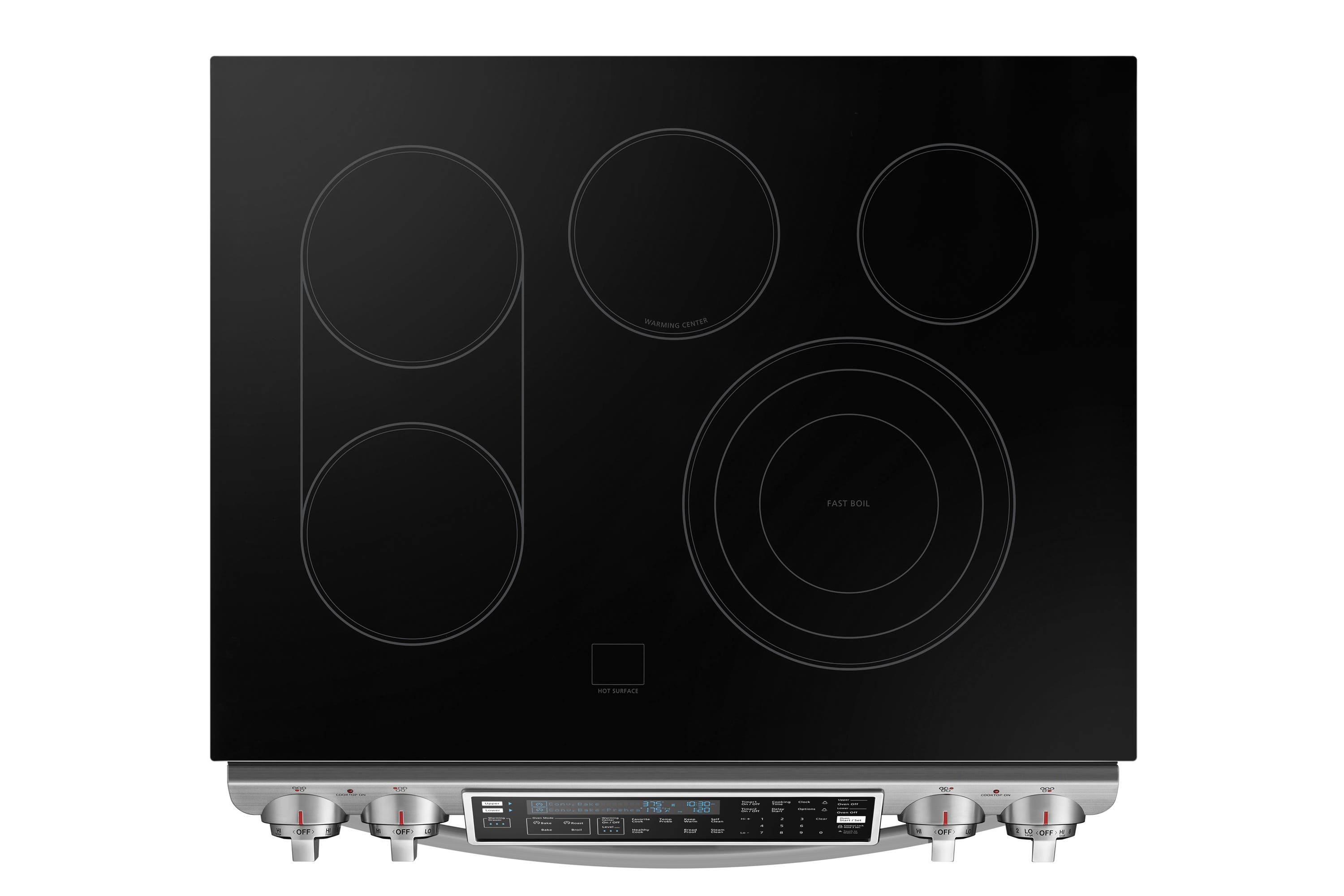Samsung NE58H9950WS 30 Inch Slide-In Electric Range