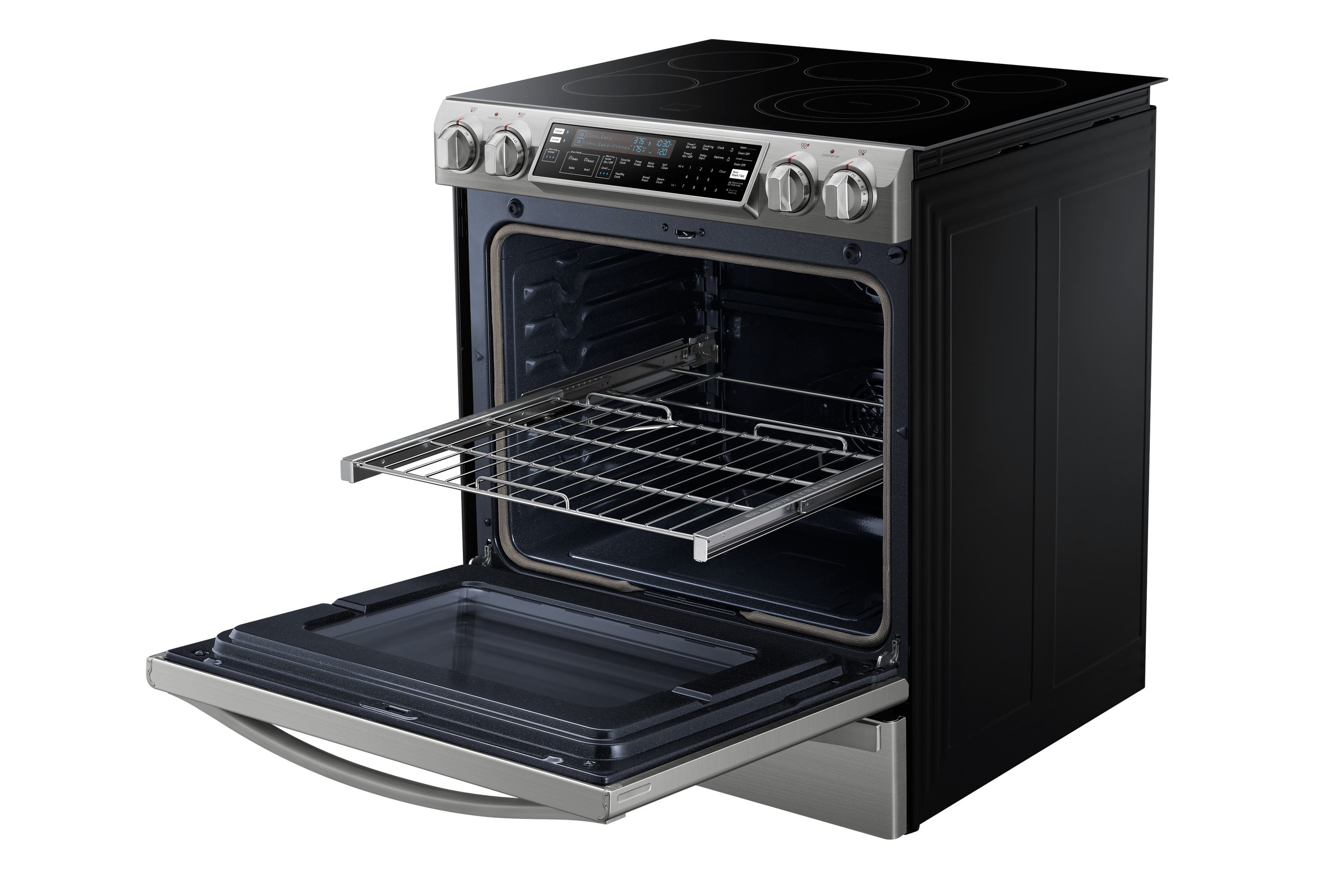 Samsung NE58H9950WS 30 Inch Slide-In Electric Range