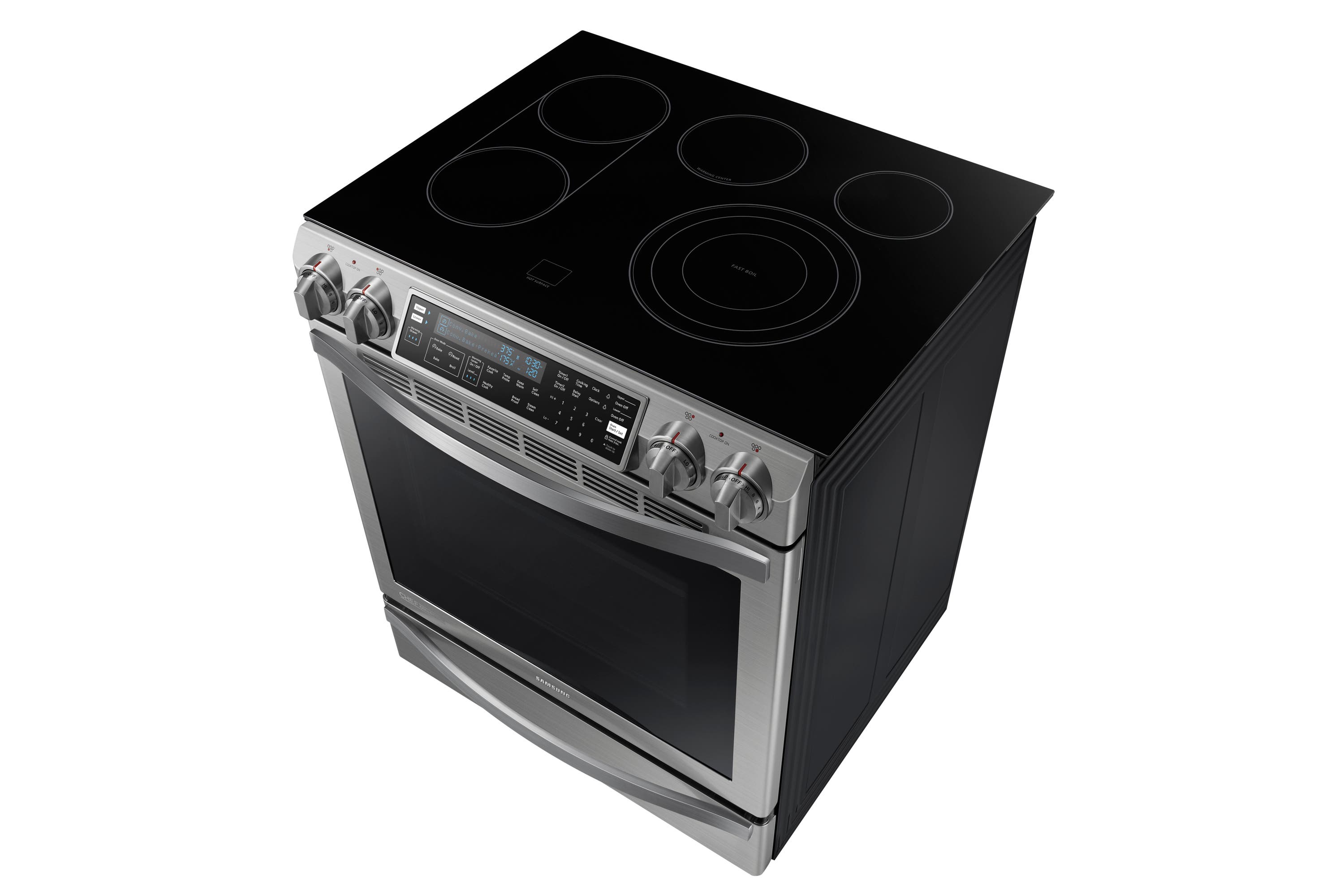 Samsung NE58H9950WS 30 Inch Slide-In Electric Range