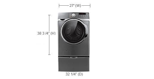 Samsung WF395BTPASU Stainless Platinum