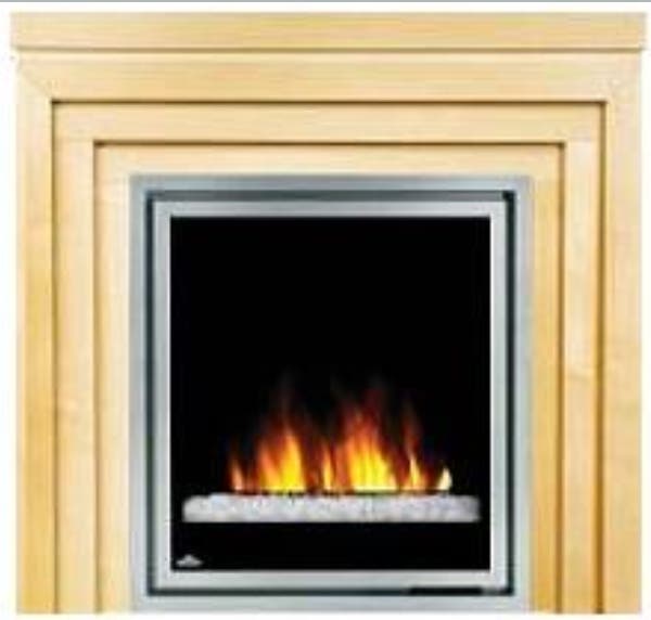Napoleon EFMM30GC Electric Fireplace with Metro Mantel