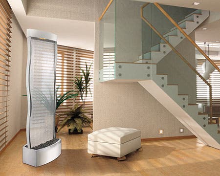 Napoleon WF15SST Free Standing, See Thru Wave Top Waterfalls