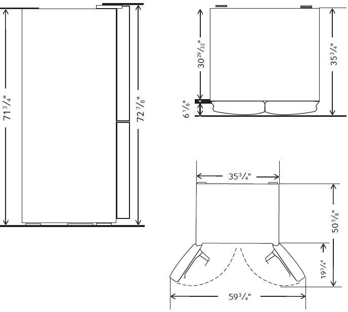 Samsung RF34H9950S4 Stainless Steel