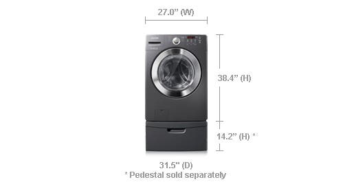 Samsung WF365BTBGSF 27" Wide 4.1 cu. ft