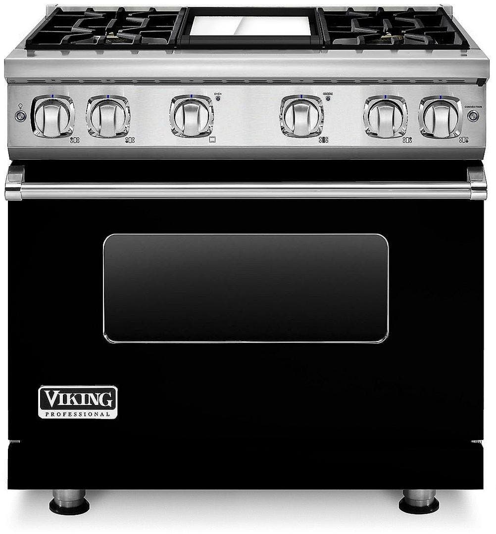 Viking VGR7364GBKLP Black, Liquid Propane