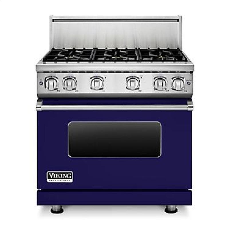 Viking VGR7366BCB Cobalt Blue, Natural Gas