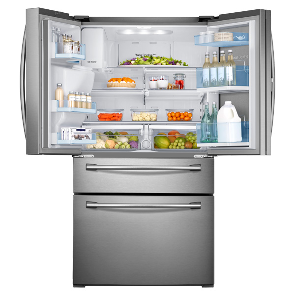 Samsung RF30HBEDBSR 36 Inch French Door Refrigerator