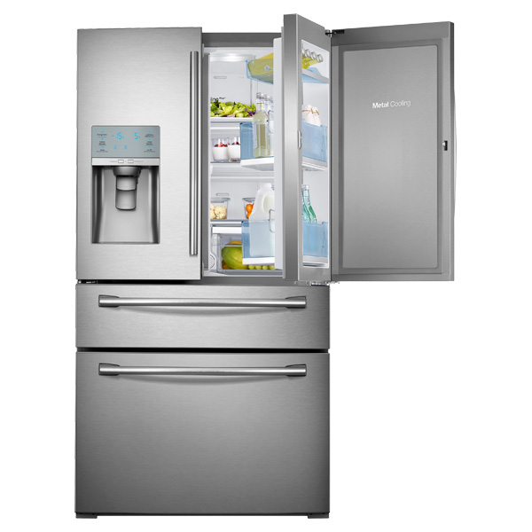 Samsung RF30HBEDBSR 36 Inch French Door Refrigerator