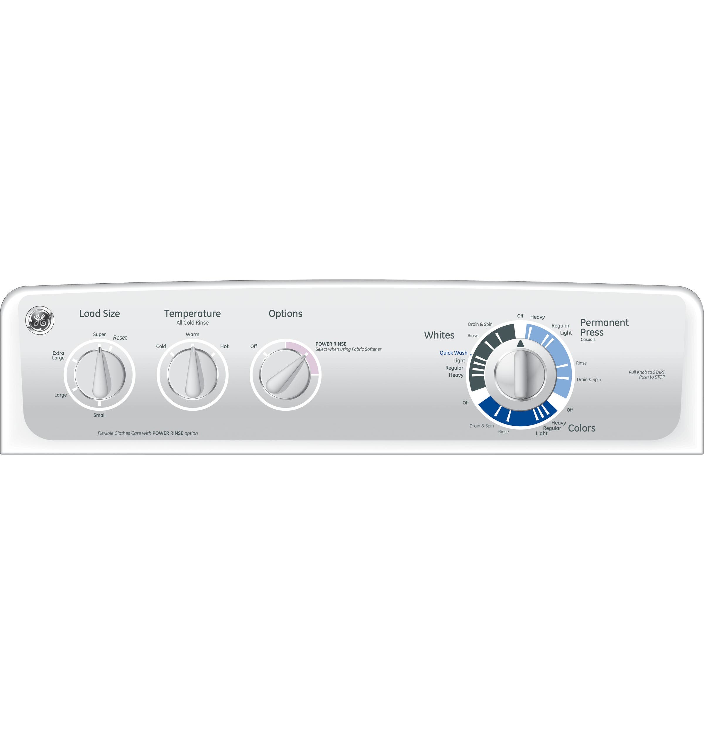 GE GTWP1800HWS 27" Top-Load Washer