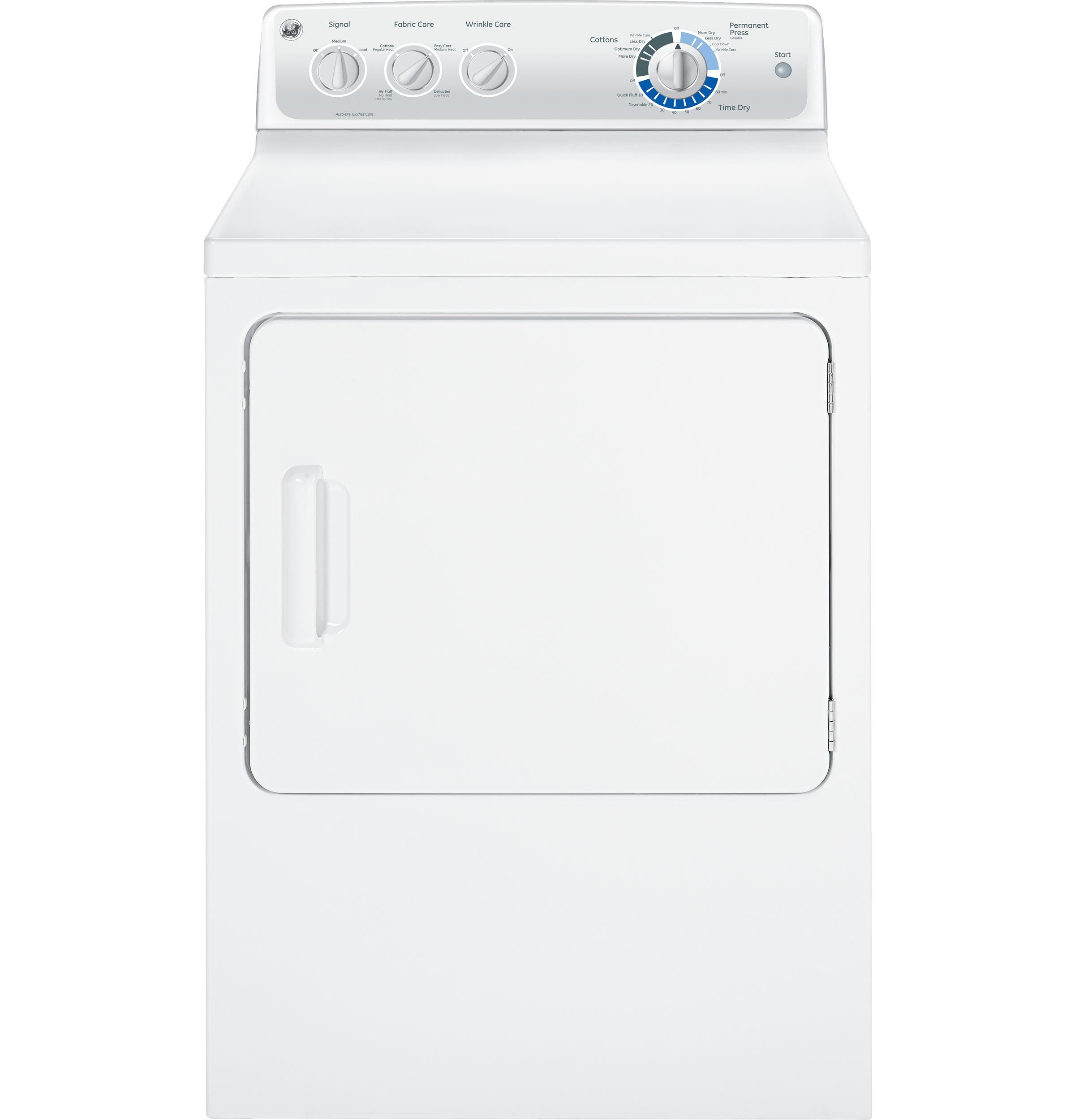 GE GTDP280EHWS 27" Electric Dryer