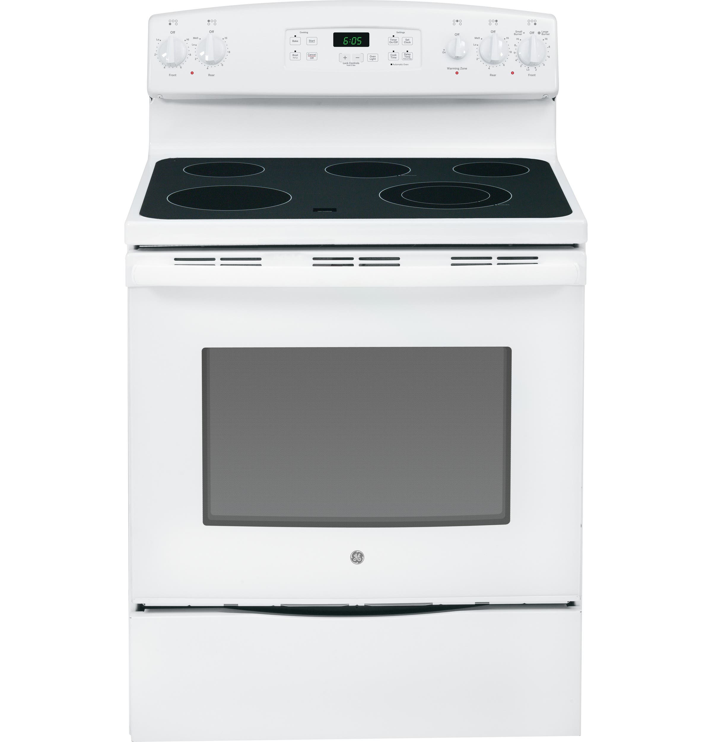 GE JBS65DFWW White