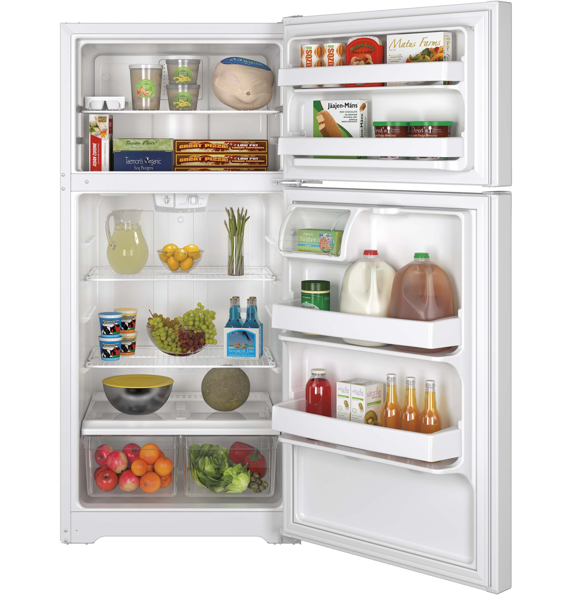 GE GTS15CTHRWW White