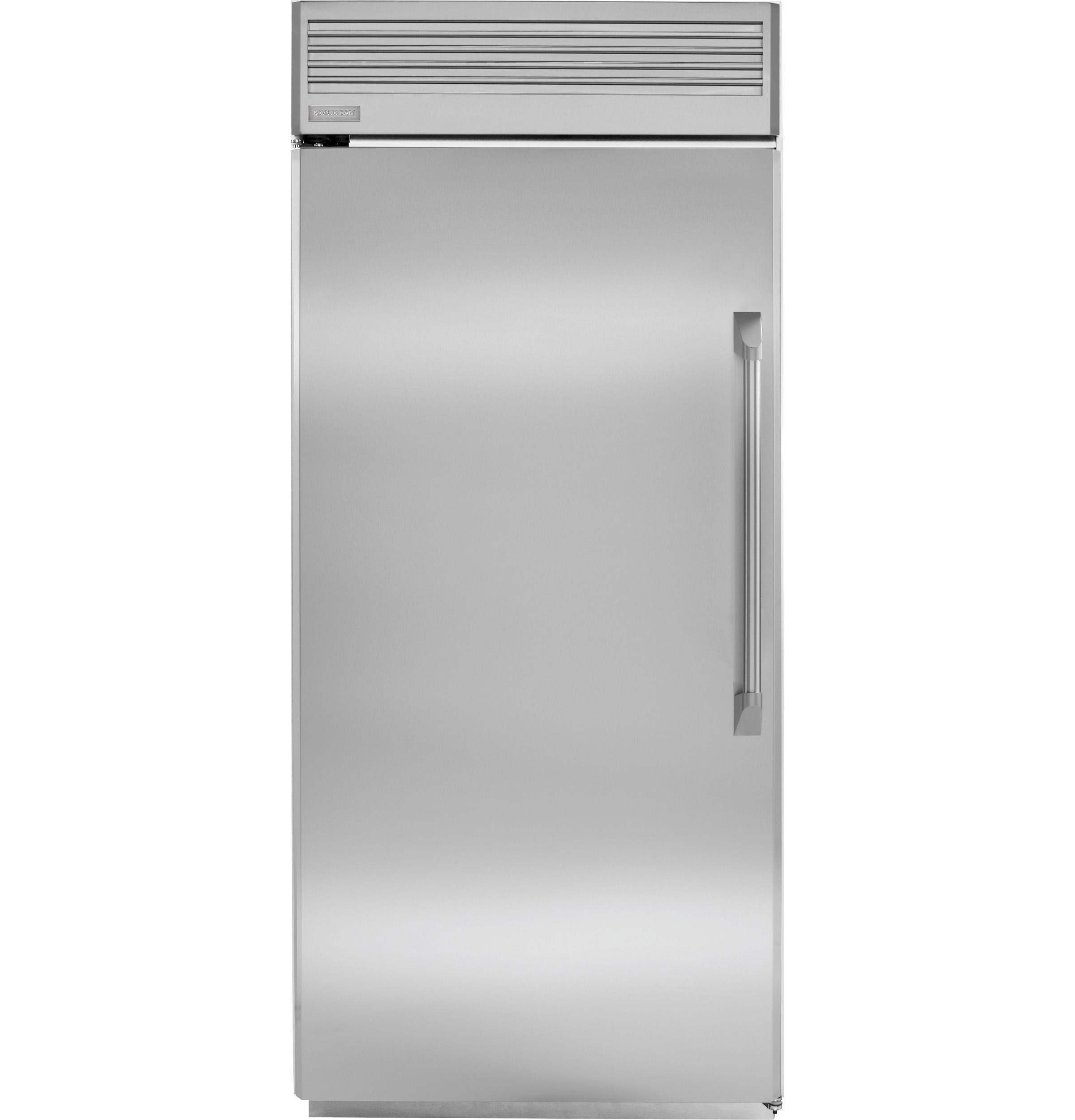 Monogram ZIRP360NHLH Professional Stainless Steel/Hinges on Left