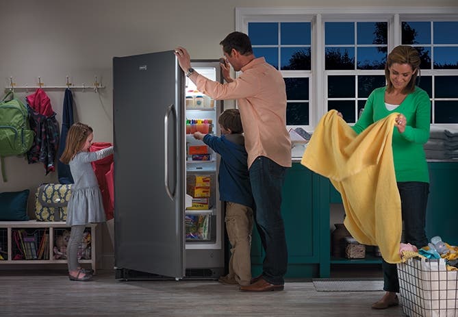 Frigidaire FKC17F7QT 16.7 cu. ft. Convertible Freezer/Refrigerator