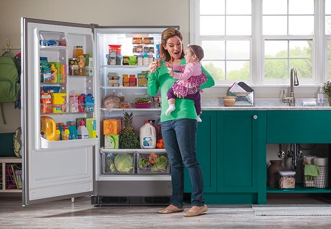 Frigidaire FKC17F7QT 16.7 cu. ft. Convertible Freezer/Refrigerator