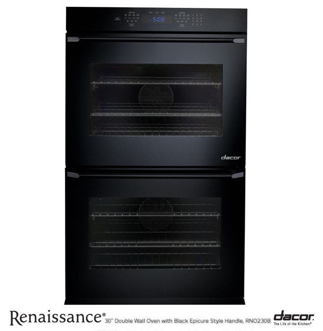 Dacor RNO230B Black Glass, Epicure Handle