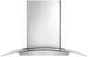 Wall Mount Chimney Range Hood with 400 CFM, LED Lighting, Noise Reduction Technology and Perimetric Venting Technology