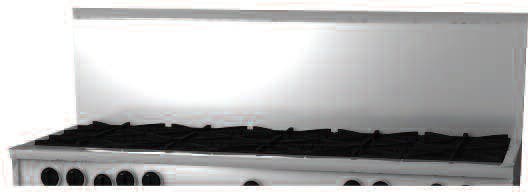Bluestar BG2417BSP 17" Backguard