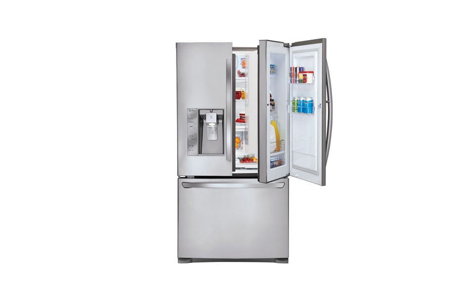 LG LFXS29766S 36 Inch French Door Refrigerator Printproof