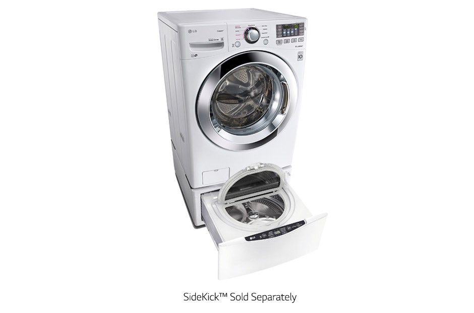 LG WM3370HWA 27 Inch 4.3 cu. ft. Front Load Washer with 7 Wash Cycles