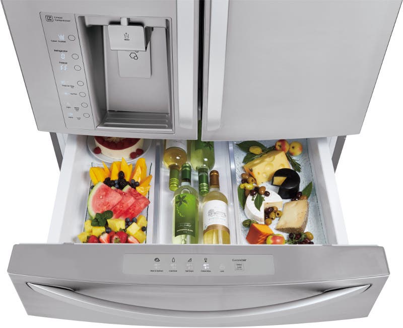 LG LMXS30746S 36 Inch French Door Refrigerator