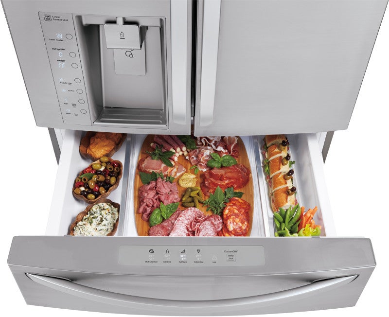 LG 30 cu. ft. French Door Refrigerator with Craft Ice - Thumbnail 4