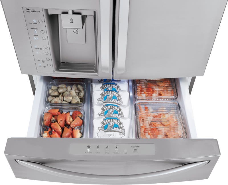 LG LMXS30746S 36 Inch French Door Refrigerator