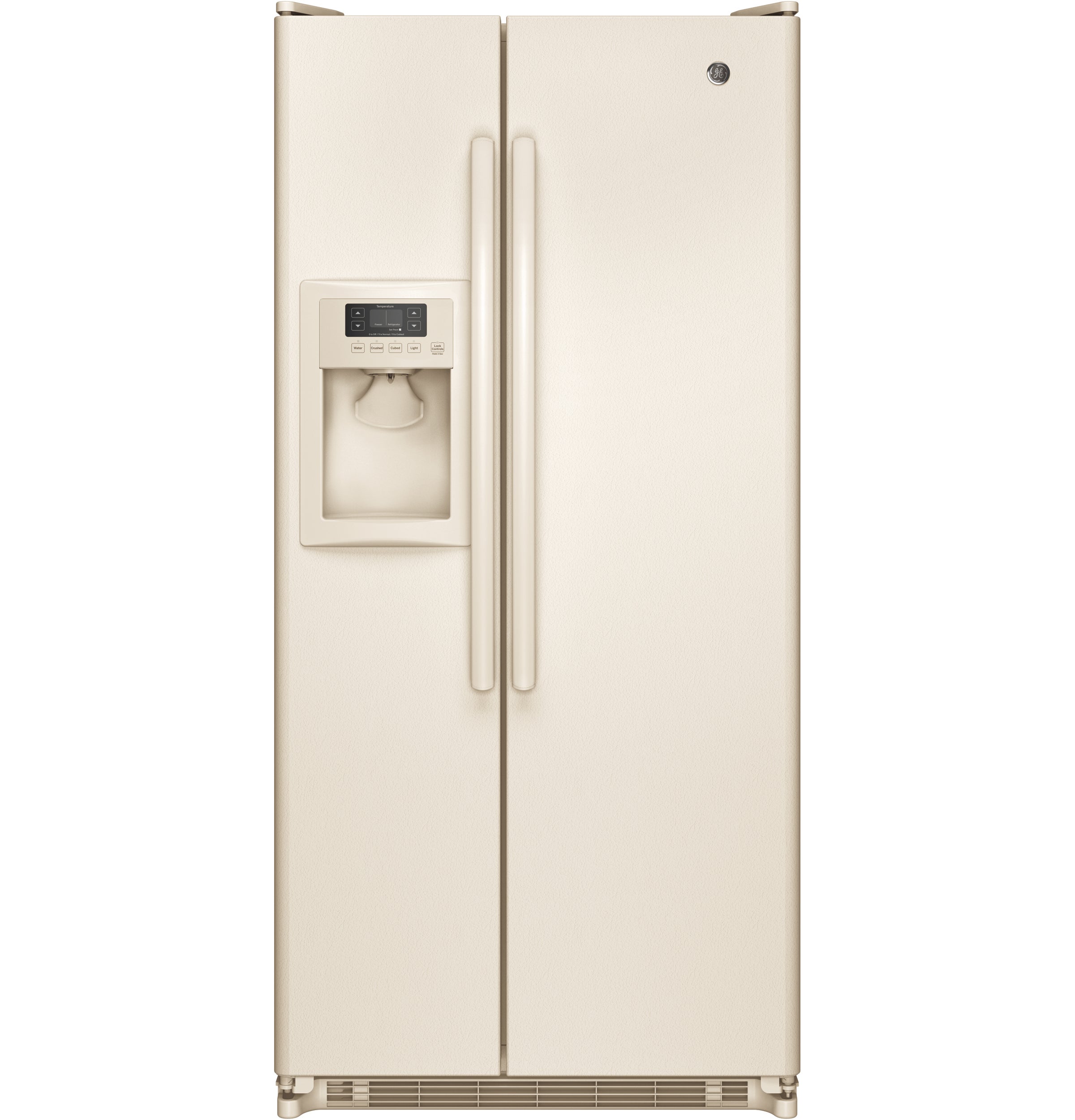 GE GSS20ETHCC 32 Inch Side-by-Side Refrigerator Bisque | Plesser's
