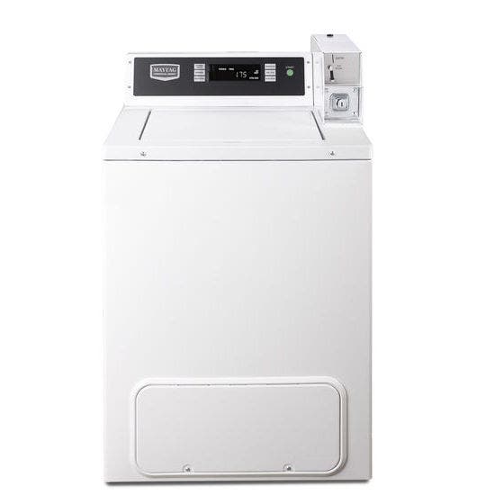 Maytag MVW18PDAWW 27" Commercial Top-Load Washer