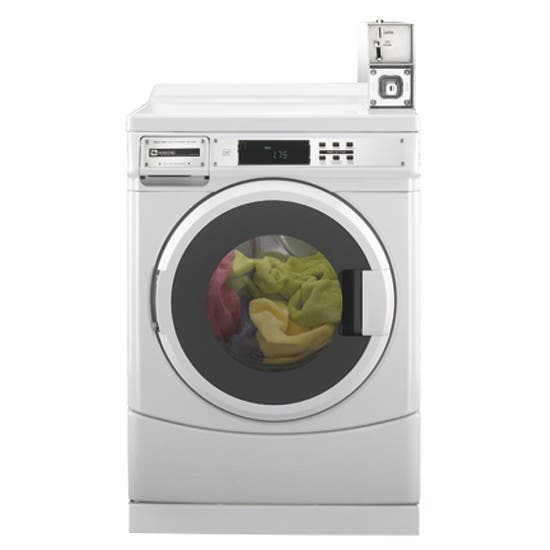 Maytag MHN30PDCWW 27" Commercial Washer
