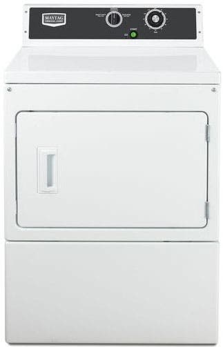 Maytag MDG18MNAWW 27" Commercial Gas Dryer