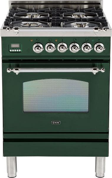 Ilve UPN60DVGGVSX Emerald Green
