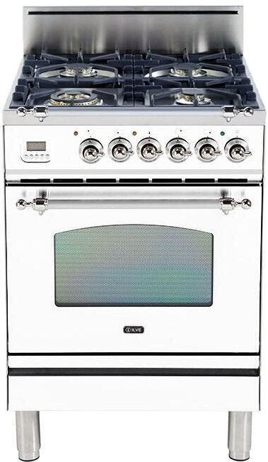 Ilve UPN60DVGGBX White