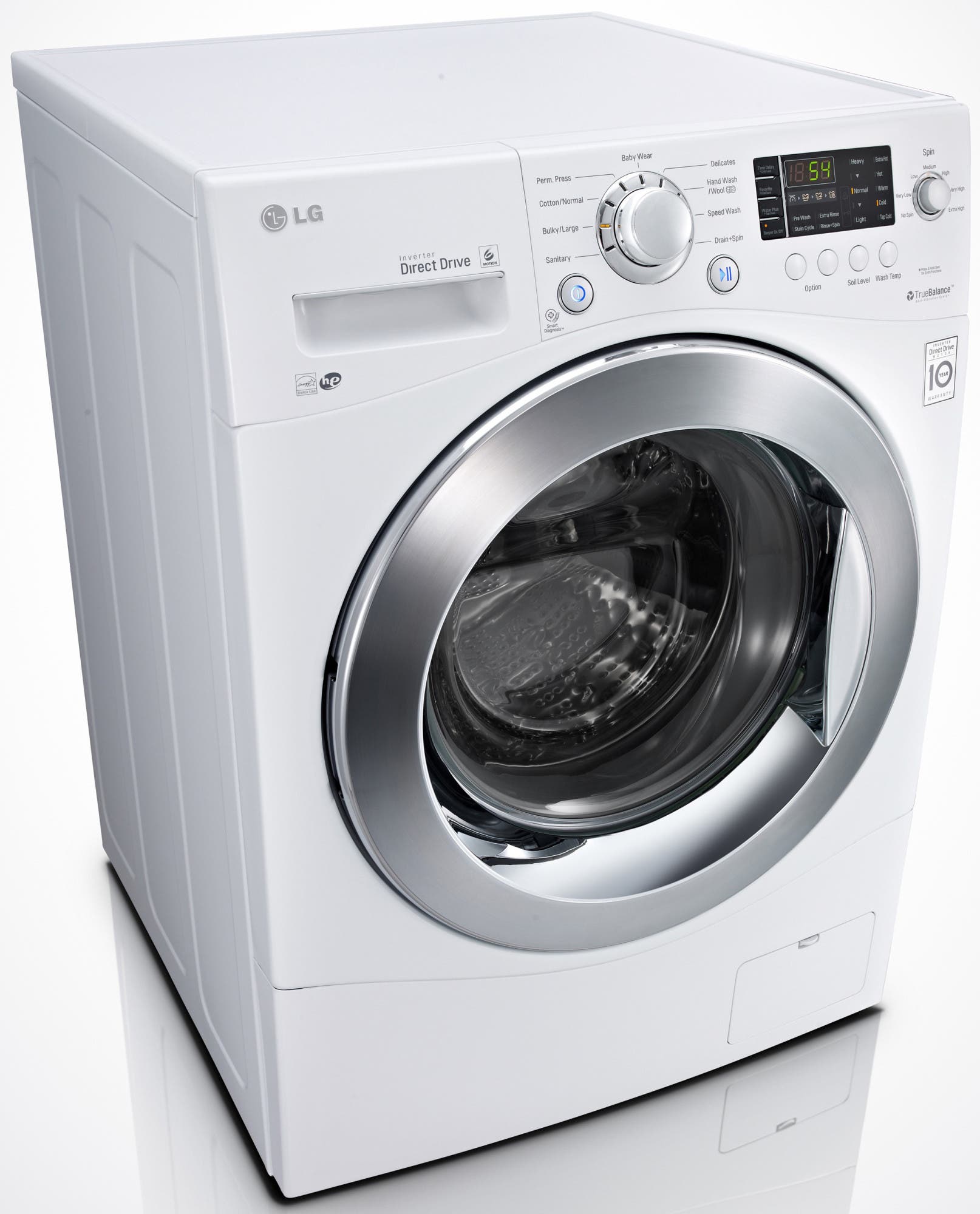 LG WM1377HW 24 Inch 2.3 cu. ft. Front Load Washer